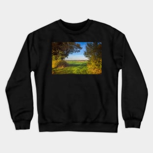 A Gap In The Hedgerow Crewneck Sweatshirt